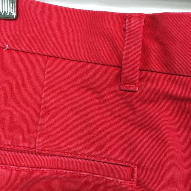 Ralph Lauren(ラルフローレン)の【人気】ラルフローレン ラグビー ハーフパンツ 綿100％ レッド サイズ28 メンズのパンツ(ショートパンツ)の商品写真