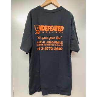 アンディフィーテッド(UNDEFEATED)のUNDEFEATED  リージョンTシャツHARAJUKU【XLサイズ/黒】(Tシャツ/カットソー(半袖/袖なし))