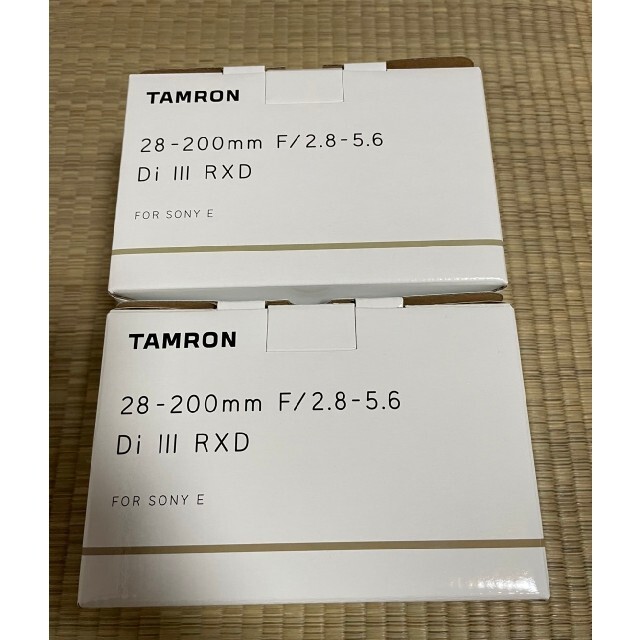 【新品未開封】2台　タムロン 28-200mm （Model A071レンズ(ズーム)