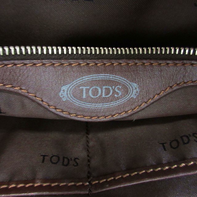 TOD'S(トッズ)のトッズ TOD'S レザー ハンドル トート ハンド バッグ レディースのバッグ(トートバッグ)の商品写真