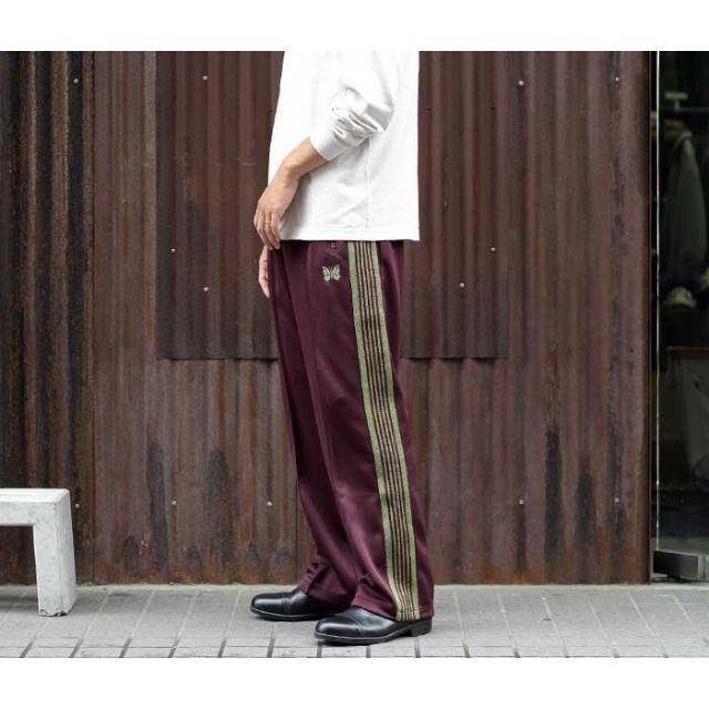 Needles - 21AW Needles ストレート トラックパンツ M 極美品 タグ付き