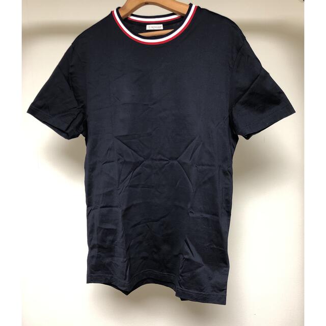 moncler ネイビー　ロゴ Tシャツ　Lサイズ　モンクレール