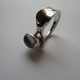 ジョージジェンセン(Georg Jensen)の【未使用】ジョージ・ジェンセン　トールン　かたつむりリング　size48（？）(リング(指輪))