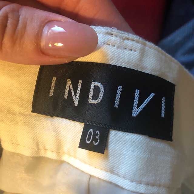 INDIVI(インディヴィ)のショートパンツ レディースのパンツ(ショートパンツ)の商品写真