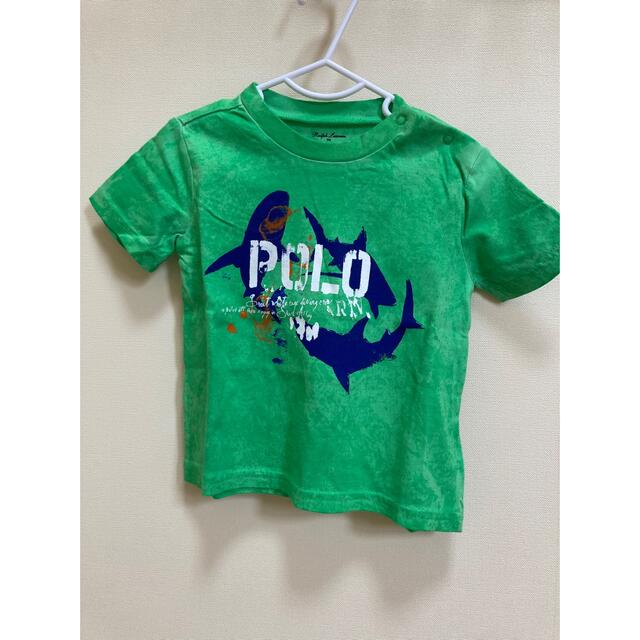 POLO RALPH LAUREN(ポロラルフローレン)のラルフローレン　サメ　Tシャツ キッズ/ベビー/マタニティのベビー服(~85cm)(Ｔシャツ)の商品写真