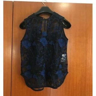 19SS Mame Kurogouchi フラワー柄 レース ブラウス | www.innoveering.net