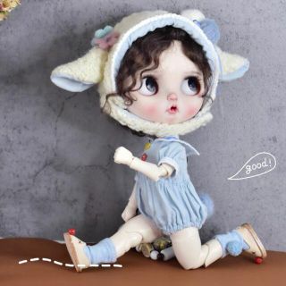 ブライス Qbaby 人形 お洋服 アウトフィット 海外作家製 メェー