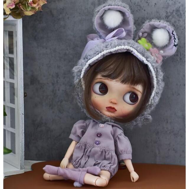 ブライス Qbaby 人形 お洋服 アウトフィット 海外作家製 チュー tv ...