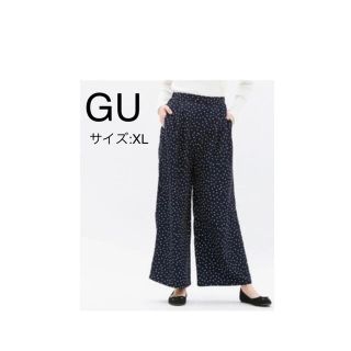 ジーユー(GU)のGUドットパンツ(カジュアルパンツ)