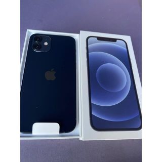 アップル(Apple)の専用 iPhone 12 新品未使用 SIMフリー 64GB 黒(スマートフォン本体)