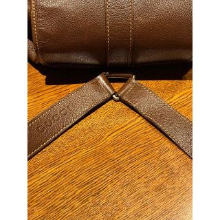 Gucci - old GUCCI レザーリュック バックパック ブラウン 茶色 希少の