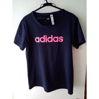 アディダス(adidas)のadidas　半袖　Tシャツ　J / OT　ネイビー(Tシャツ(半袖/袖なし))