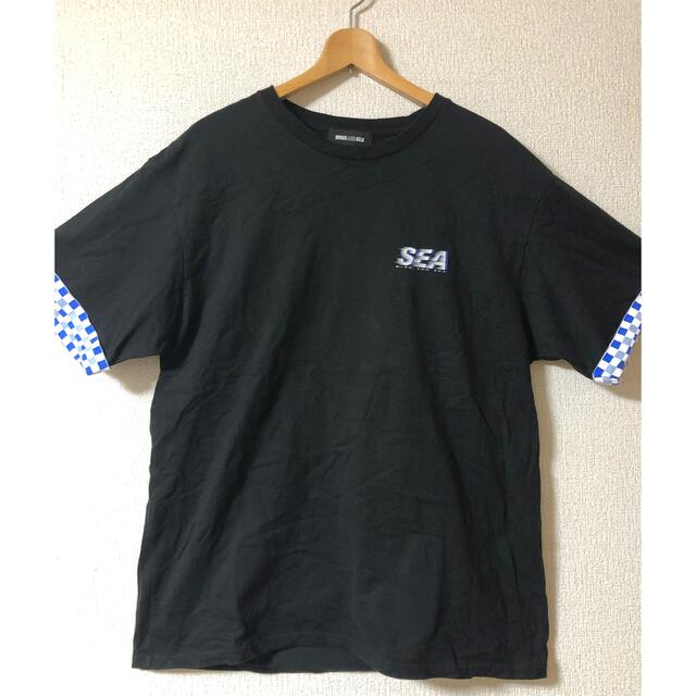 SEA (IRIDESCENT) T-SHIRT﻿ / BLACK M