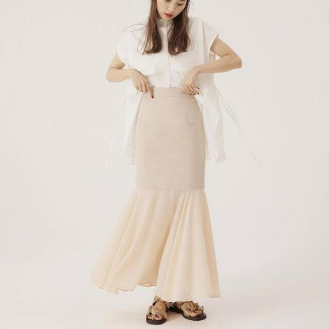 RANDEBOO - randeboo ♡ Mermaid chiffon long skirtの通販 by aoio ...