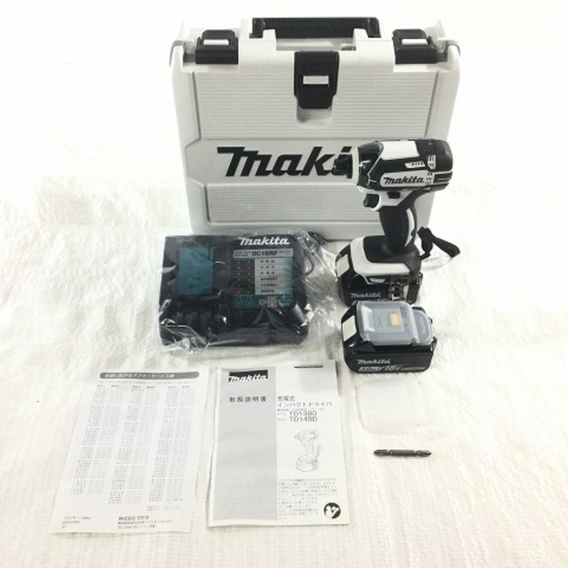 Makita(マキタ)のマキタ/makitaインパクトドライバーTD149DRFXW 自動車/バイクのバイク(工具)の商品写真