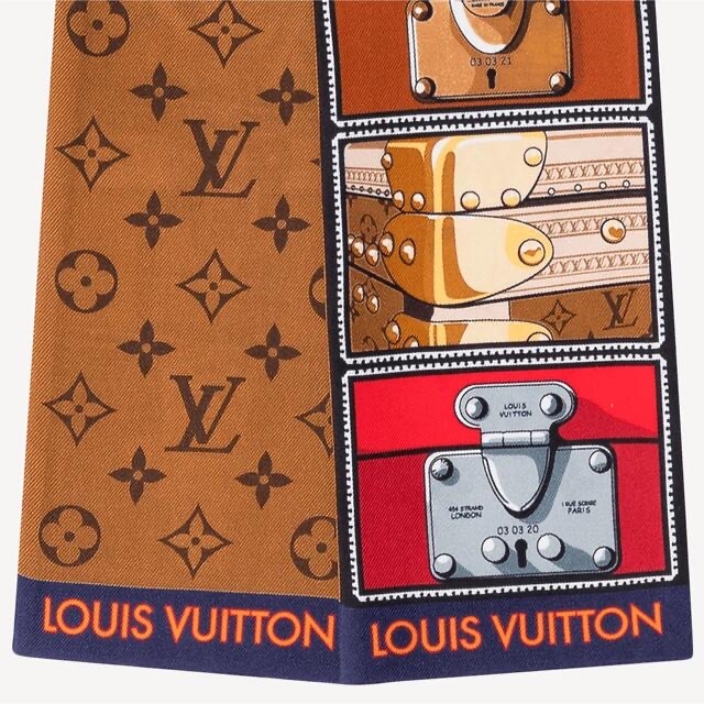 LOUIS VUITTON(ルイヴィトン)のLOUIS VUITTON バンドー ロックイット ルイヴィトン レディースのファッション小物(バンダナ/スカーフ)の商品写真