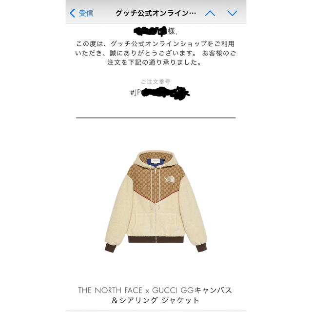 GUCCI - GUCCI x THE NORTH FACE コラボフリースジャケット