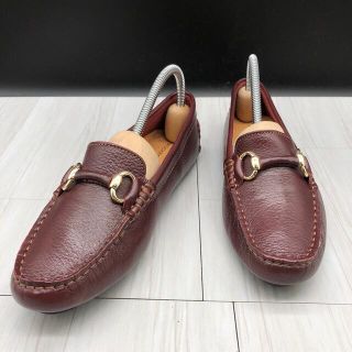 ロックポート(ROCKPORT)の美品 ロックポート ビットローファー ドライビングシューズ レザー 22(ローファー/革靴)