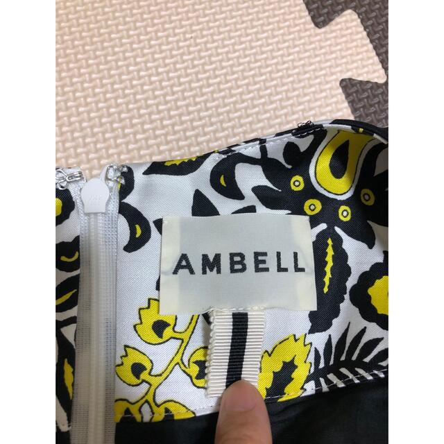 AMBELL(アンベル)のAMBELL アンベル　レーヨン混　ドレスワンピース　F レディースのワンピース(ひざ丈ワンピース)の商品写真