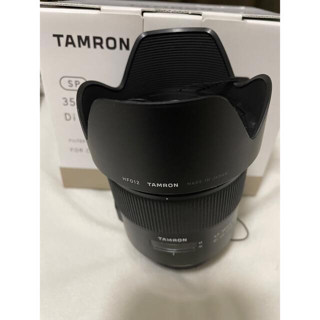 TAMRON(タムロン)のTAMRON レンズ SP35F1.8DI VC USD(F012E) スマホ/家電/カメラのカメラ(レンズ(単焦点))の商品写真
