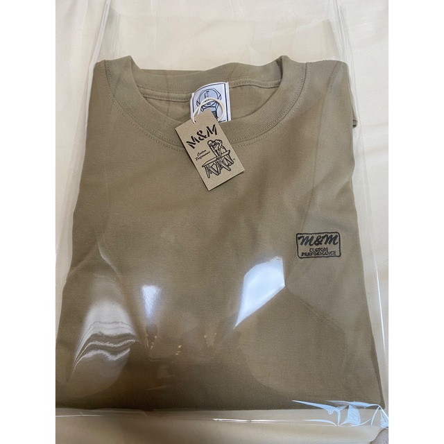 M&M - キムタク着私物M&M エムアンドエムTシャツLの通販 by M&M - キムタク着私物M&M エムアンドエムTシャツLの通販 by