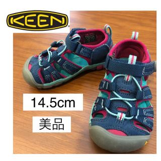 キーン(KEEN)のKEEN キーン サンダル　14.5cm 女の子　キッズ　シューズ(サンダル)