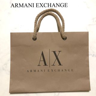 アルマーニエクスチェンジ(ARMANI EXCHANGE)のSHOP紙袋　アルマーニエクスチェンジ(ショップ袋)