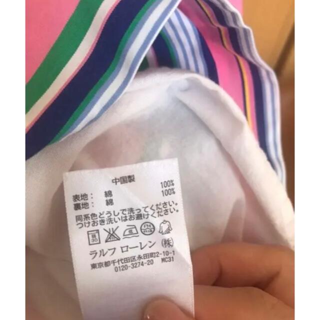 Ralph Lauren(ラルフローレン)のラルフローレン ワンピース 150 キッズ/ベビー/マタニティのキッズ服女の子用(90cm~)(ワンピース)の商品写真