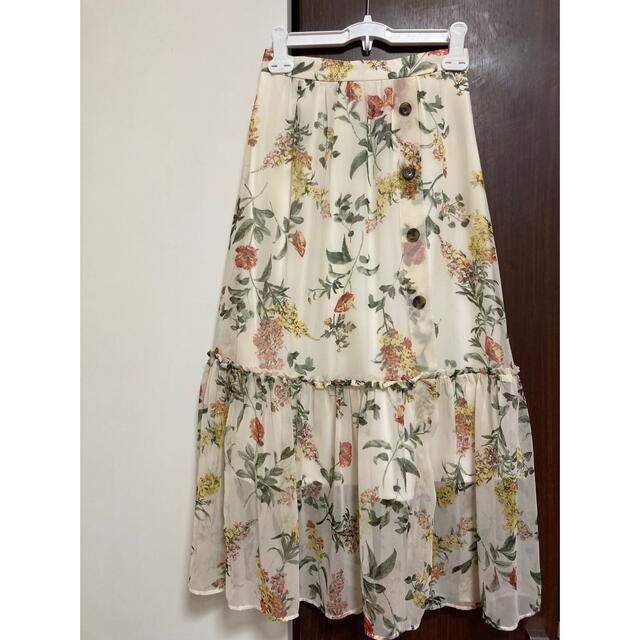 Rirandture(リランドチュール)の花柄スカート レディースのスカート(ロングスカート)の商品写真