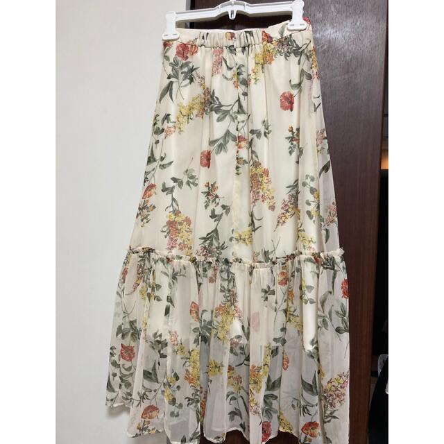 Rirandture(リランドチュール)の花柄スカート レディースのスカート(ロングスカート)の商品写真