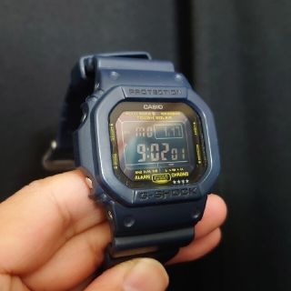 ジーショック(G-SHOCK)のG-SHOCK　ソーラー電池 ネイビーグレー(腕時計(デジタル))