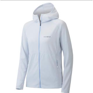 モンベル(mont bell)の(美品】mont-bell クール パーカ Women's 海外モデルLサイズ(パーカー)