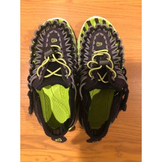 キーン(KEEN)の子供用KEENサンダル17-18㎝(アウトドアシューズ)