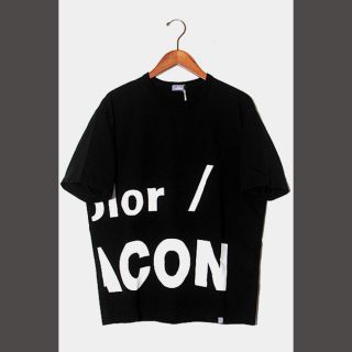 カラー(kolor)の21SS カラー ビーコン 天竺 BEACON ロゴ 半袖Tシャツ 1 ブラック(Tシャツ/カットソー(半袖/袖なし))