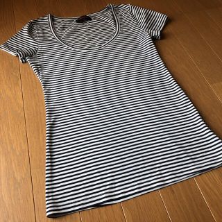 epinarl レディース ボーダー カットソー Tシャツ(Tシャツ/カットソー(半袖/袖なし))