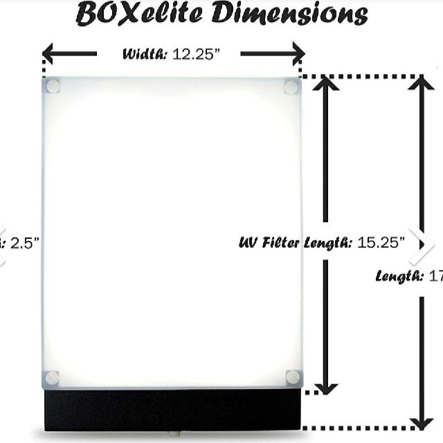 Boxelite 10,000 Lux Bright Light Therapy
