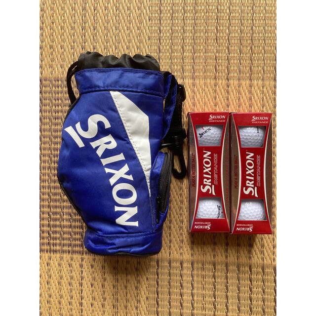 Srixon(スリクソン)のゴルフボール SRIXON スリクソン 6個　ボールポーチセット スポーツ/アウトドアのゴルフ(その他)の商品写真