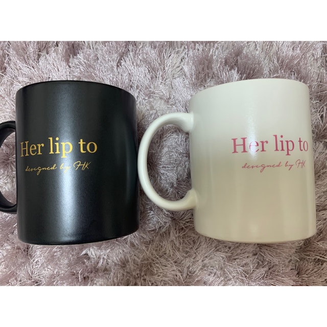 Her lip to(ハーリップトゥ)のherlipto マグカップ　セット インテリア/住まい/日用品のキッチン/食器(グラス/カップ)の商品写真