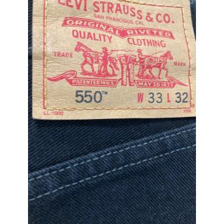 リーバイス(Levi's)の【good condition!!】Levi's 550 ブラック(デニム/ジーンズ)