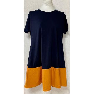 コス(COS)のピノさま専用）COS☆ゆったりオーバーサイズTシャツワンピース/チュニック(ひざ丈ワンピース)