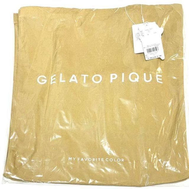 gelato pique(ジェラートピケ)の【新品】gelato pique ジェラートピケ ホビートートバッグ*イエロー レディースのバッグ(トートバッグ)の商品写真