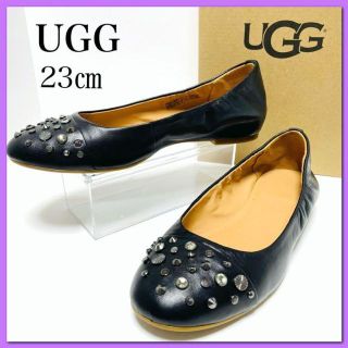 新品未使用★UGG・テアラッフル レディース スエードフラットシューズ（26㎝）