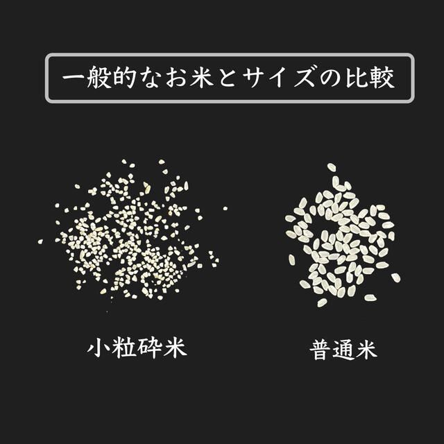 【残り3セット】極小粒砕米 袋込25kg 鳥のえさ 飼料 くず米 お得 安い 食品/飲料/酒の食品(米/穀物)の商品写真