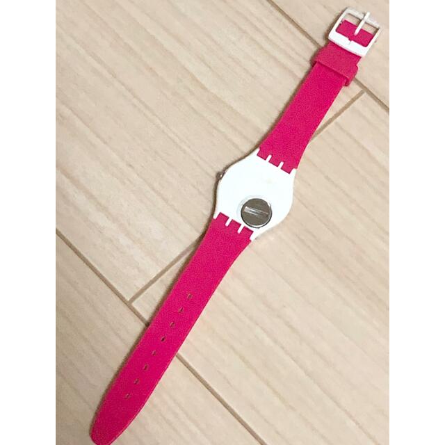 swatch(スウォッチ)のスウォッチ　ハート　スケルトン　ピンク レディースのファッション小物(腕時計)の商品写真