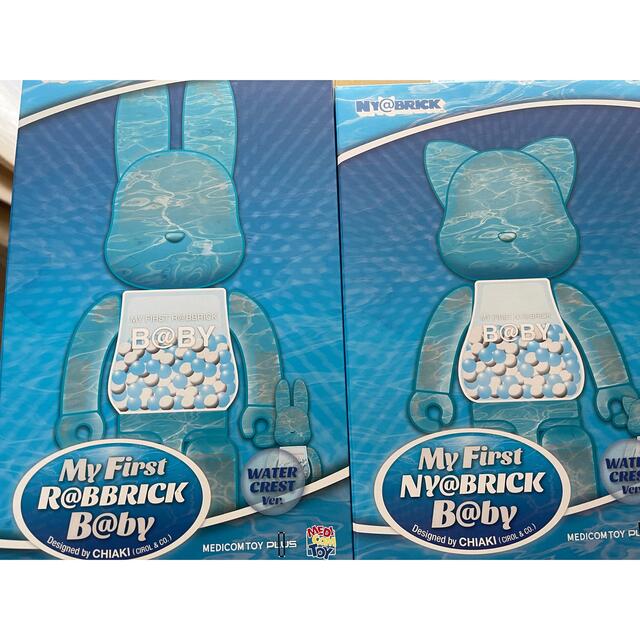 BE@RBRICK(ベアブリック)のMY FIRST NY@BRICK B@BY WATER CREST SET エンタメ/ホビーのフィギュア(その他)の商品写真