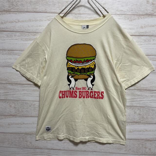 CHUMS(チャムス)のChums Tシャツ ハンバーガー ペンギン ロゴ メンズのトップス(Tシャツ/カットソー(半袖/袖なし))の商品写真