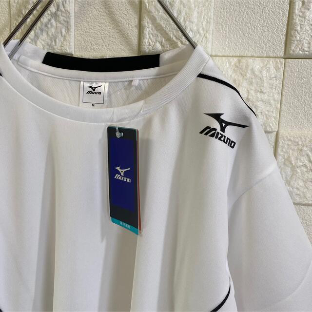 MIZUNO(ミズノ)の新品 mizuno ミズノ Tシャツ スポーツ メッシュ 白 M メンズのトップス(Tシャツ/カットソー(半袖/袖なし))の商品写真
