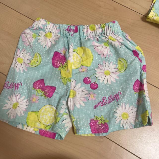 mezzo piano(メゾピアノ)のメゾピアノ 甚平 キッズ/ベビー/マタニティのキッズ服女の子用(90cm~)(甚平/浴衣)の商品写真