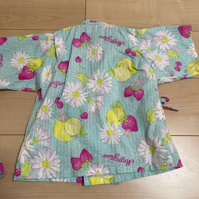 mezzo piano(メゾピアノ)のメゾピアノ 甚平 キッズ/ベビー/マタニティのキッズ服女の子用(90cm~)(甚平/浴衣)の商品写真