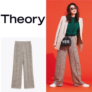 セオリー(theory)のTheory BEVERLY TWEED/CLEAN PANT(カジュアルパンツ)